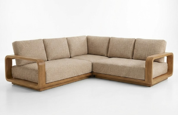 Vesper L-Seater - Arbor Pebble